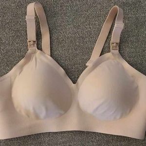 NWOT MOMCOZY size medium nursing bra nude $19